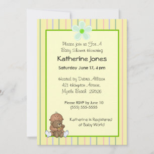African American Baby Shower Invitations