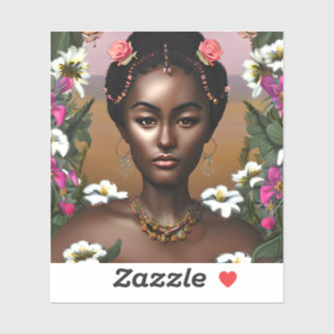 African-American Beauty AI Art