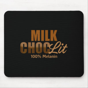 African American Black Afro Women Milk Choc-lit 10 Mouse Pad