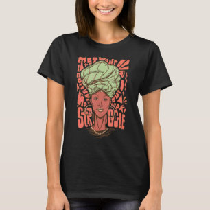 African American Black Ebony Queen Unapologetic Af T-Shirt