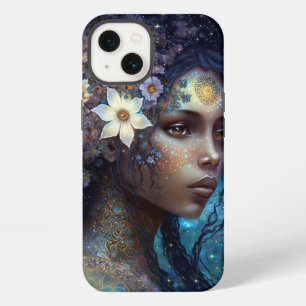African American Black Goddess Queen Fantasy Art iPhone 13 Case
