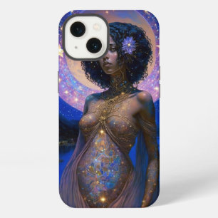 African American Black Goddess Queen Fantasy Art iPhone 13 Case