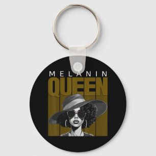 African American Black History - Juneteenth Melani Keychain
