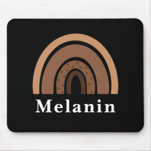 African American Black History Month Melanin Mouse Pad
