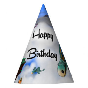 African American Boy Birthday Party Hat