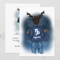 African American Capricorn Zodiac Birthday Party