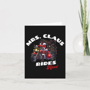 African American Christmas Mrs. Claus X-mas Card
