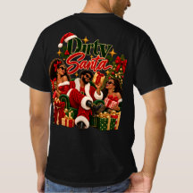 African American Christmas Shirt Dirty Santa
