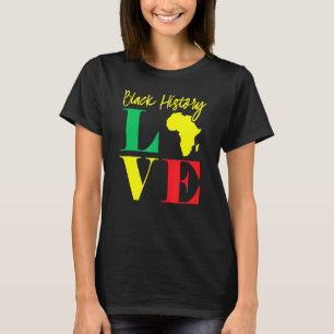 African American Clothing Men Women Black History T-Shirt