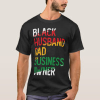 African  American Dad Black Owned Business Black H