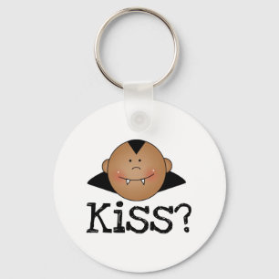 African American Dracula Kiss Keychain