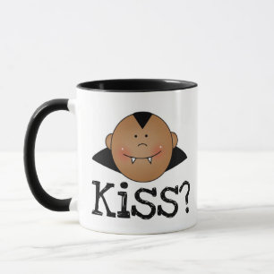 African American Dracula Kiss Mug