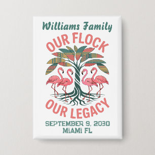 African American Family Reunion Legacy Flamingos