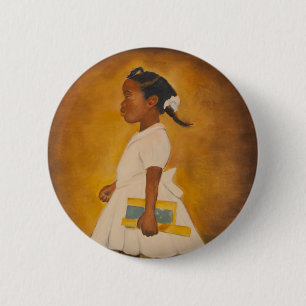 African American Fine Art 2 Inch Round Button