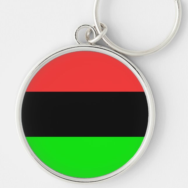 African American Flag Keychain (Front)