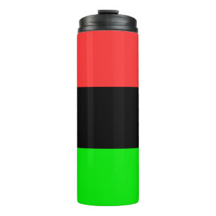 African American Flag Thermal Tumbler