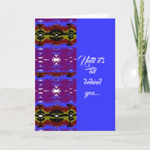 African American get well wish Card