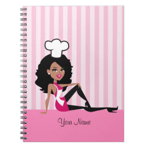 African American Girl Culinary Notebook