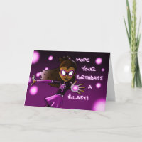 African American Girl Superhero Birthday