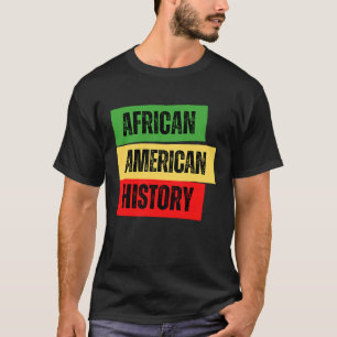African American History Black Men Women Kids Boys T-Shirt