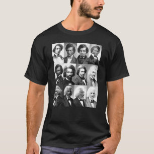 African American History Frederick Douglass Black  T-Shirt