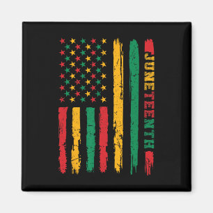 African American History Juneteenth Flag 1865 Magnet