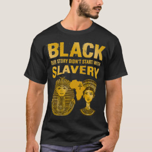 African American Inspired Design for Black History T-Shirt