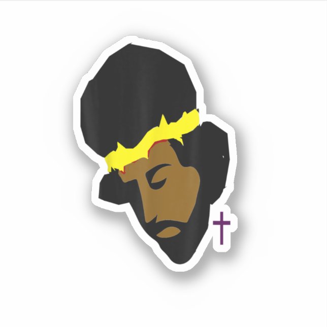 African American Jesus Black Jesus Art  (Front)