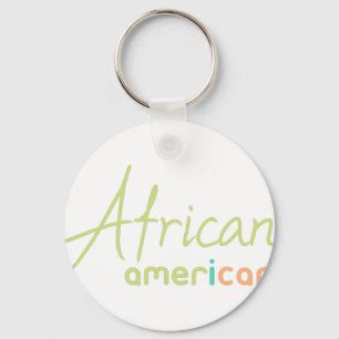 African American Keychain