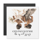 African American Lovely Women Bridesmaid Proposal 