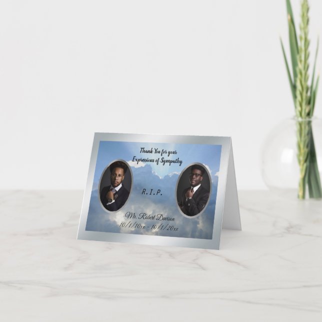 African American Memorial Thank You Notes (Front)