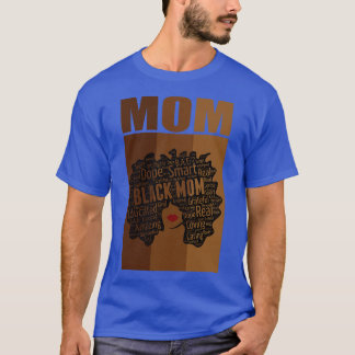 African American Mom Mothers Day Afro T-Shirt