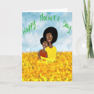 African American Mother's Day Card