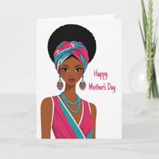 African American Mother's Day card