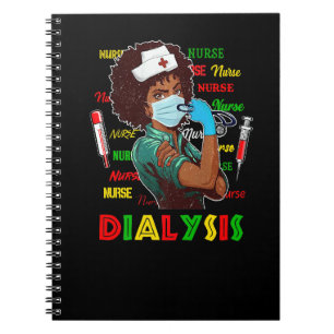African American Nurse Black History Month Pride B Notebook