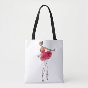 African American Nutcracker Ballet Dancer Tote Bag