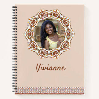 African American Personalized Spiral Notebook