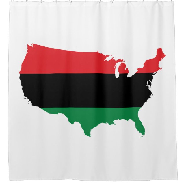African American _ Red, Black & Green Colours (Front)