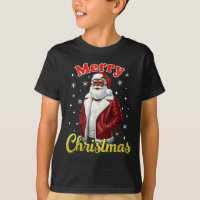 African American Santa Christmas Cool Black X-mas 
