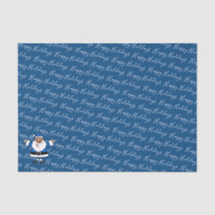 African American Santa Christmas Hanukkah Kwanzaa Tissue Paper