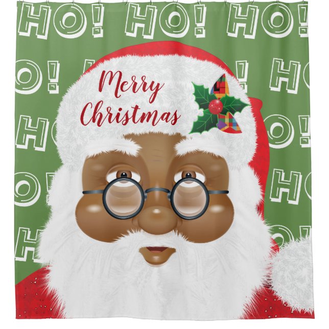 African American Santa Claus Christmas Holiday (Front)