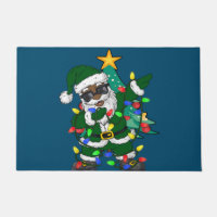 African American Santa claus Ugly Christmas Pajama