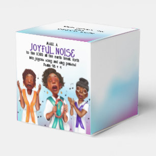 African American Singers Scripture Favor Box
