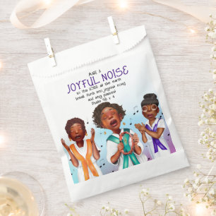 African American Singers Scripture Favour Bag