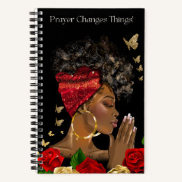 African American Spiral Notebook