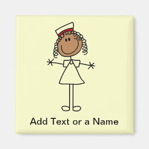 African American Stick Figure Tshirts and Gifts Magnet