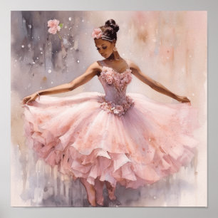 African American Sugar Plum Fairy (2) Poster