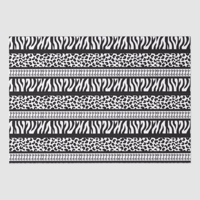African American Traditional Wear Cloth Symbol Gif Tissue Paper (Front)
