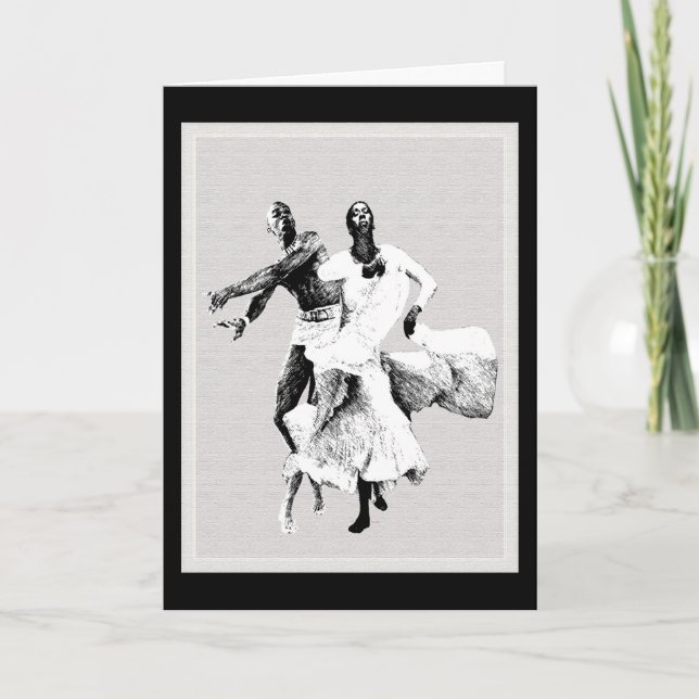 African American Traditions Card (Front)