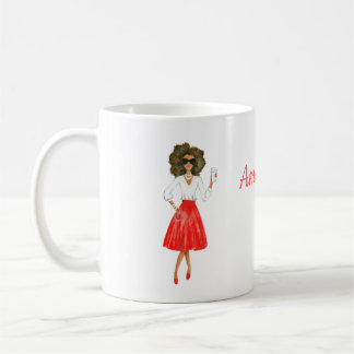African American Woman Boss's Day Mug